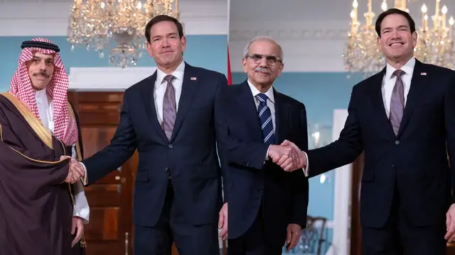 Video thumbnail for Marco Rubio meets Saudi Arabia and Lebanese leaders on regional security