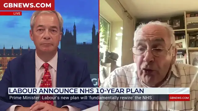 Video thumbnail for Alastair Stewart criticises 'inaccesible' NHS app amid reform