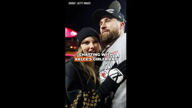 'Video thumbnail for Travis Kelce Subtly Shows Support for Caitlin Clark With Iconic Sweatshirt'
