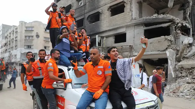 'Video thumbnail for AJ Gaza correspondent Maram Humaid reacts to Gaza ceasefire deal'