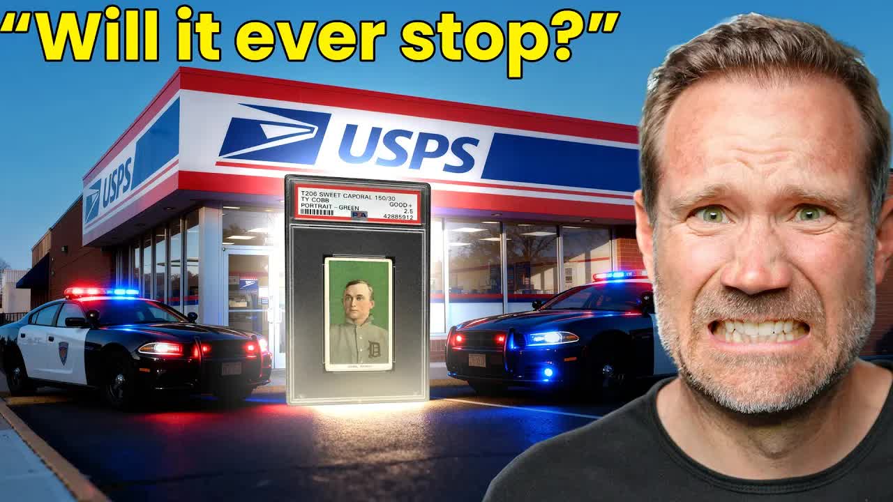 Video thumbnail for Sports Card Investor: mail theft exposed! ebay & psa card vanishing, plus panini lawsuit & rookie card flop?