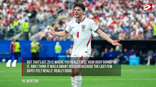 Video thumbnail for Declan Rice reveals secret struggle with nerve pain