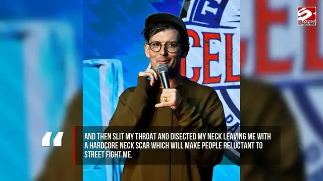 Video thumbnail for Moshe Kasher reveals tonsil cancer diagnosis