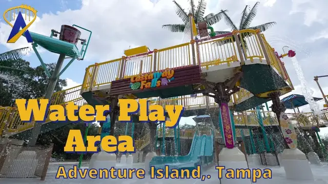 Video thumbnail for Castaway Falls at Adventure Island Water Park in Tampa