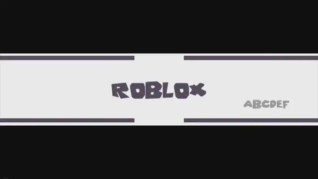 'Video thumbnail for Exploring the ROBLOX Font: A Creative Typeface for Your Designs'