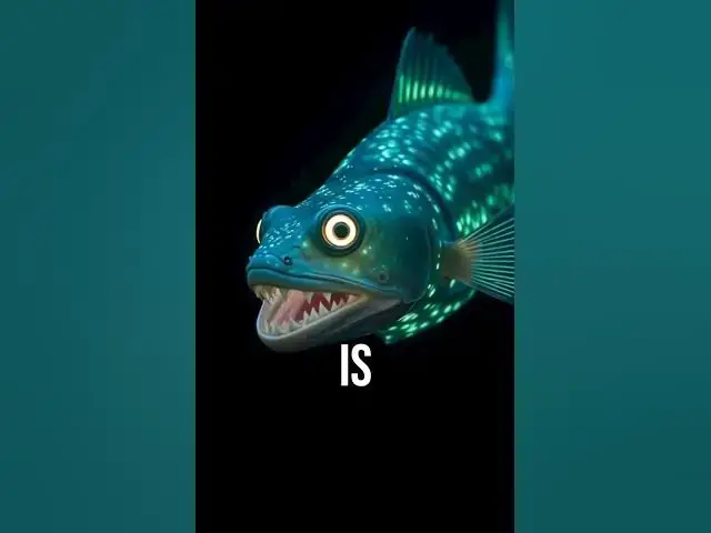 'Video thumbnail for Discover the magic of the Lanternfish! #bioluminescence #ocean #funfact'