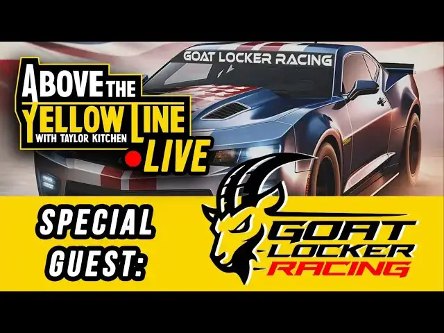 'Video thumbnail for ATYL Live with Goat Locker Racing | Happy 2024 NASCAR Nation!'