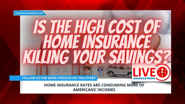 Video thumbnail for Are Your Home Insurance Rates Taking Over Your Income?