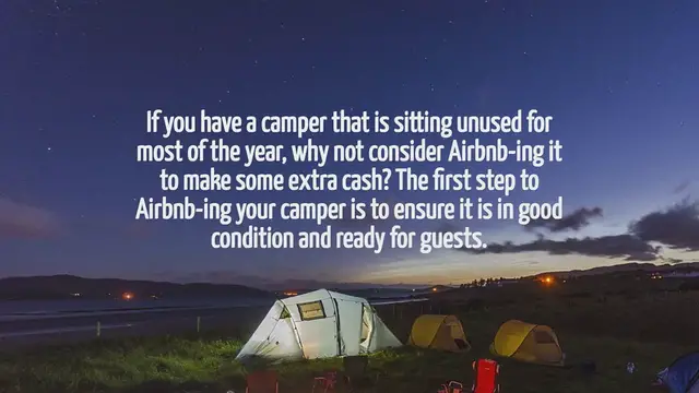 'Video thumbnail for How To Airbnb Your Camper'
