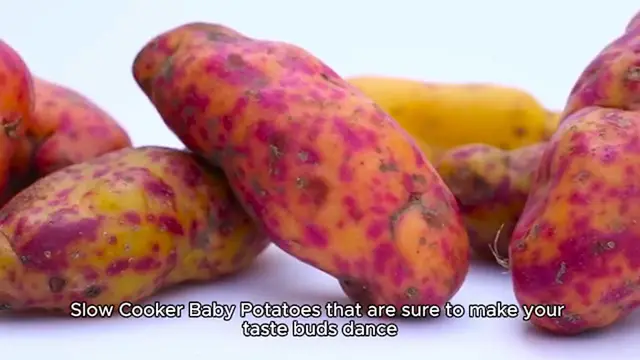 Video thumbnail for Slow Cooker Baby Potatoes recipe