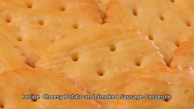 Video thumbnail for Cheese Potato and Smoked Sausage Casserole