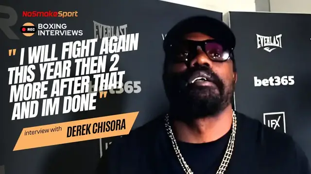 Video thumbnail for Derek Chisora On Retirement "I Will Fight Again Before The End Of The Year!"