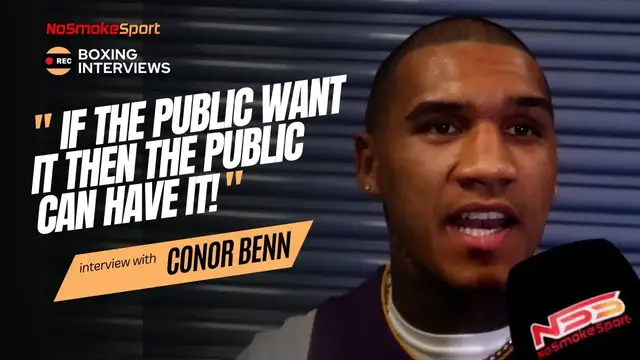 Video thumbnail for Conor Benn Backstage At Liam Smith Vs Chris Eubank Jr 2