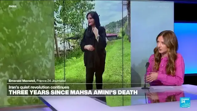 'Video thumbnail for Iran : Three years have gone since the death in custody of Mahsa Amini'