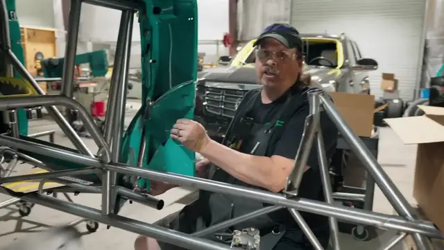 Video thumbnail for TITANIUM firewall fabrication in 85 year old Willy's!