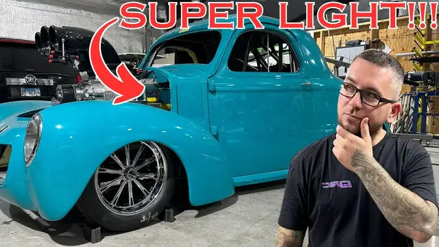Video thumbnail for TITANIUM firewall fabrication in 85 year old Willy's!