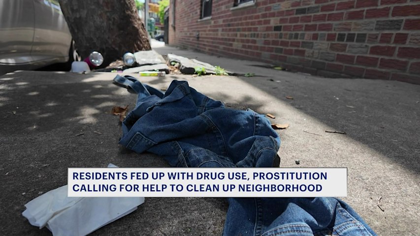 Video thumbnail for Wakefield residents fed up with drug use, prostitution