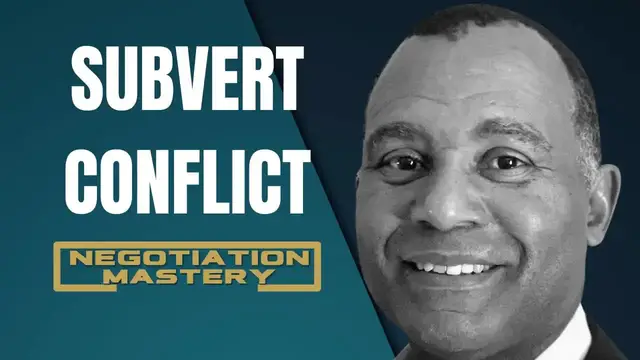 Video thumbnail for Negotiation Mastery: how to confront someone who hates conflict, negotiation skills, and communication