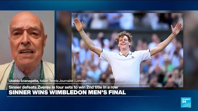 Video thumbnail for World No. 1 defends Wimbledon title