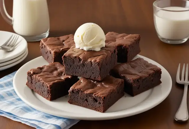Video thumbnail for Decadent Cocoa Powder Brownies