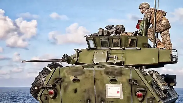 'Video thumbnail for Shipboard Security & Marksmanship Training Aboard USS Wasp'