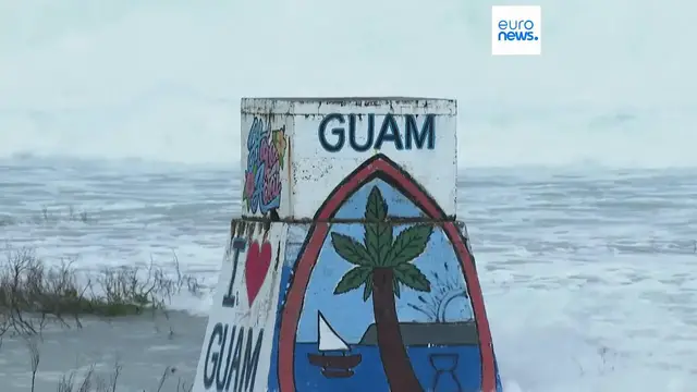 Video thumbnail for 'Major damage' as Super Typhoon Bavi makes landfall on US Pacific islands