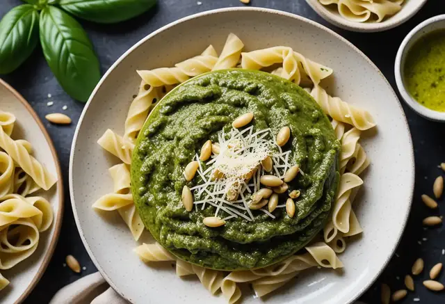 Video thumbnail for Pesto Sauce Recipe
