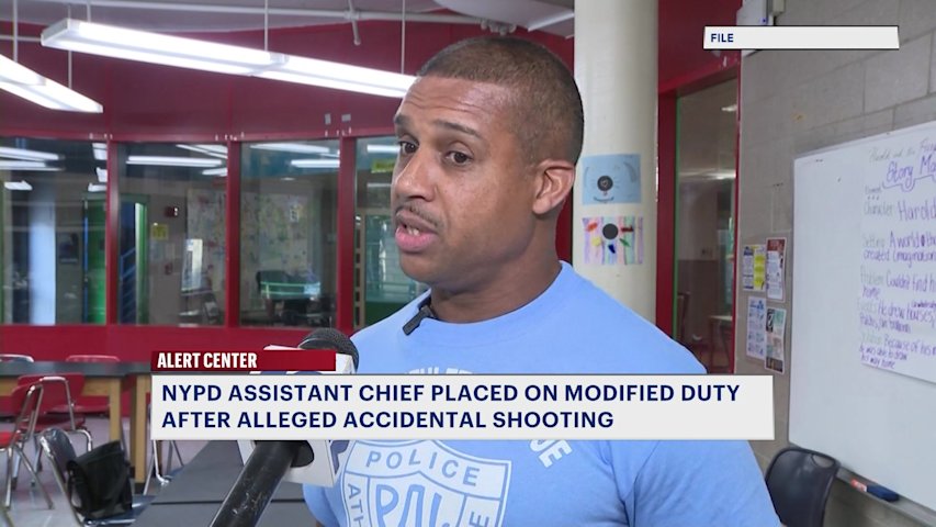 Video thumbnail for High-ranking NYPD member placed on modified duty after off-duty parking lot shooting incident in Rockland County