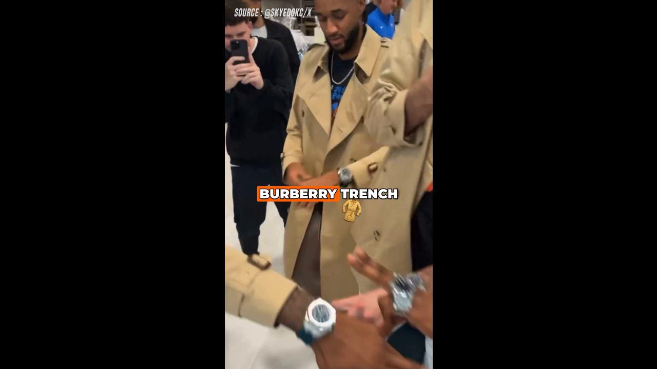 Video thumbnail for Shai Gilgeous-Alexander Gifted Teammates $40K Watches After Winning MVP