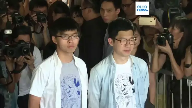 Video thumbnail for Hong Kong activist Joshua Wong set for September sentencing in second national security case