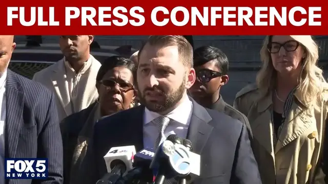 Video thumbnail for FULL: Press conference about fatal GWB shooting