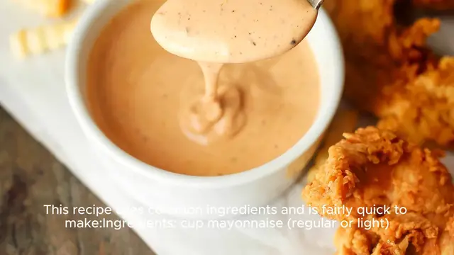 Video thumbnail for Cane's sauce recipe