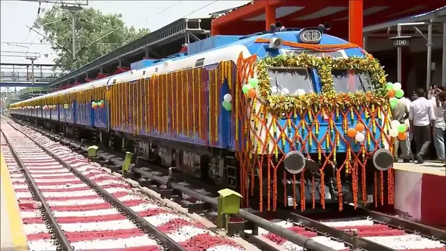 Video thumbnail for India: India gets 1st hydrogen-powered train.