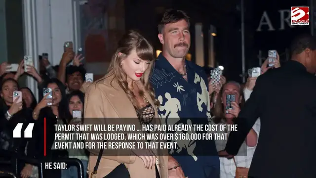 Video thumbnail for Taylor Swift and Travis Kelce spent £120K on permit for New York wedding