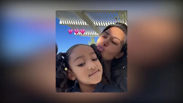 Video thumbnail for North West Calls Out Kim Kardashian Over Kanye West Drama: VIRAL Moment!