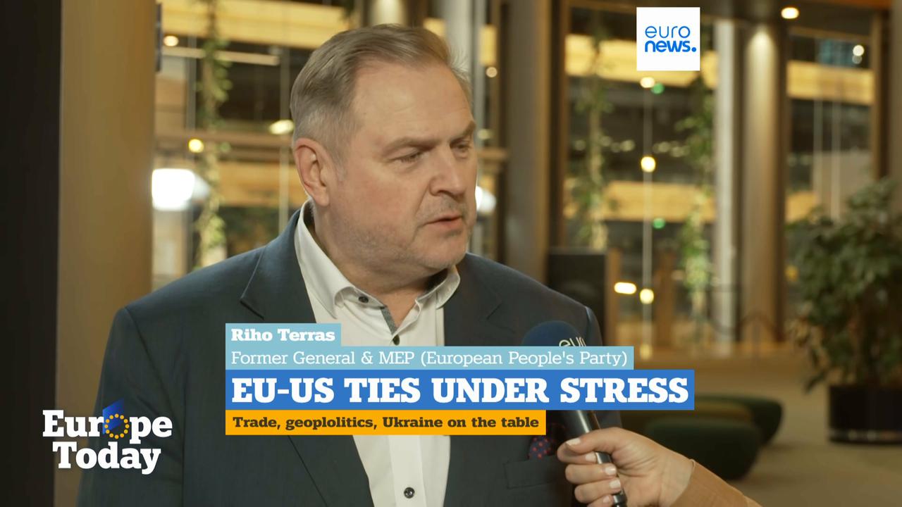 Video thumbnail for 'EU countries should find resources without joint debt', MEP Terras tells Euronews