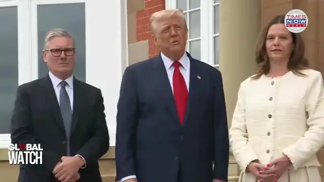 'Video thumbnail for 'I Warned Europe On Immigration,' Trump Lectures Starmer, Says 'EU Nations Will Collapse If...''