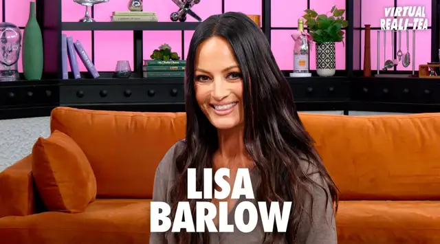 'Video thumbnail for Lisa Barlow unpacks 'RHOSLC' drama and shuts down plastic surgery speculation with 'Virtual Reali-Tea''