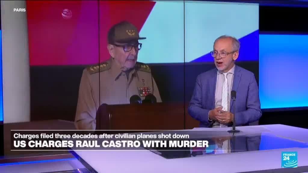Video thumbnail for Why has US charged Cuba's Raul Castro with murder?