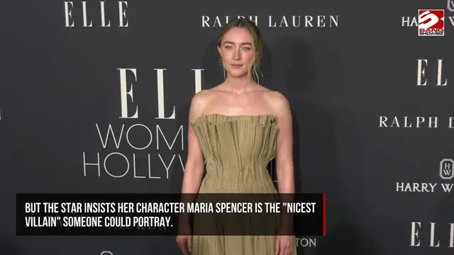 Video thumbnail for Saoirse Ronan says she is 'dead serious' about James Bond role
