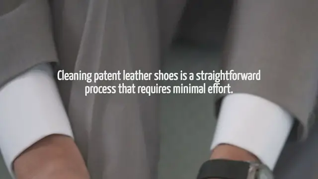 'Video thumbnail for How To Clean Patent Leather Shoes'