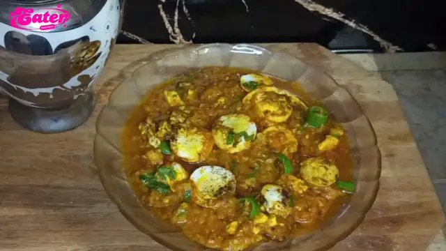 'Video thumbnail for Spicy Mashed Potato with Boiled Egg Curry Recipe'