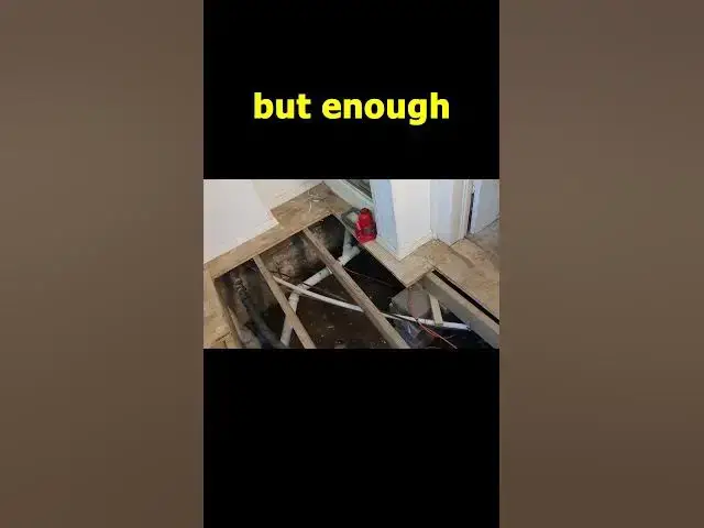 Video thumbnail for Old House Bathroom Remodel of Plumbing #Shorts