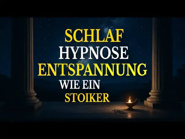 Video thumbnail for Hypnose zum Entspannen und Einschlafen – Mit der Kraft stoischer Gelassenheit