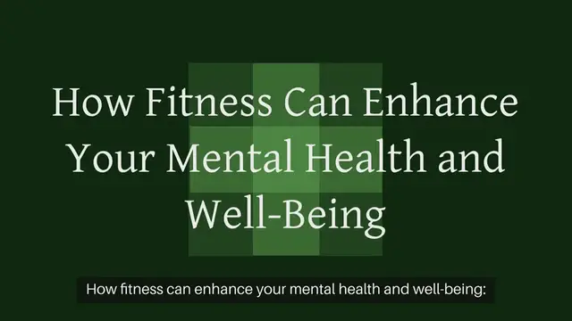 Video thumbnail for How fitness can enhance your mental health and well-being