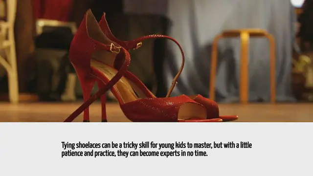 Video thumbnail for How To Tie Shoes For Kids
