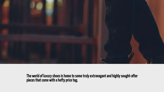 Video thumbnail for What Are The Most Expensive Shoes In The World