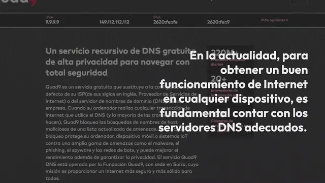 Video thumbnail for Las DNS más rápidas y seguras de 2024