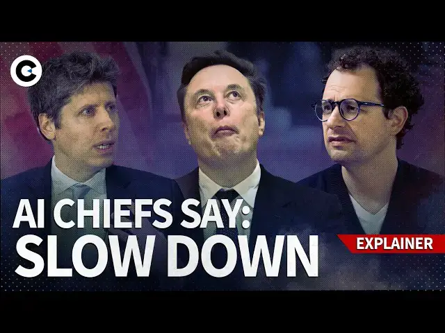 Video thumbnail for Big tech bosses warn AI could kill humans
