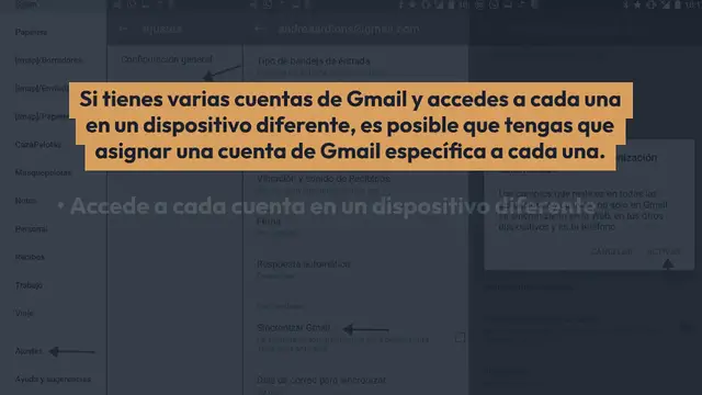 Video thumbnail for ¿Cómo cambiar la cuenta predeterminada en Gmail?